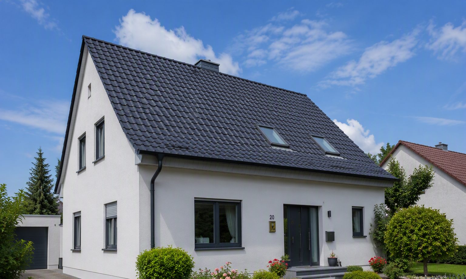 Neueindeckung Einfamilienhaus